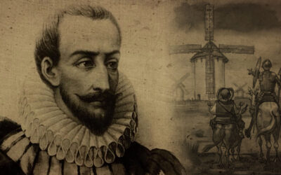 Vida del famoso escritor literario Miguel de Cervantes