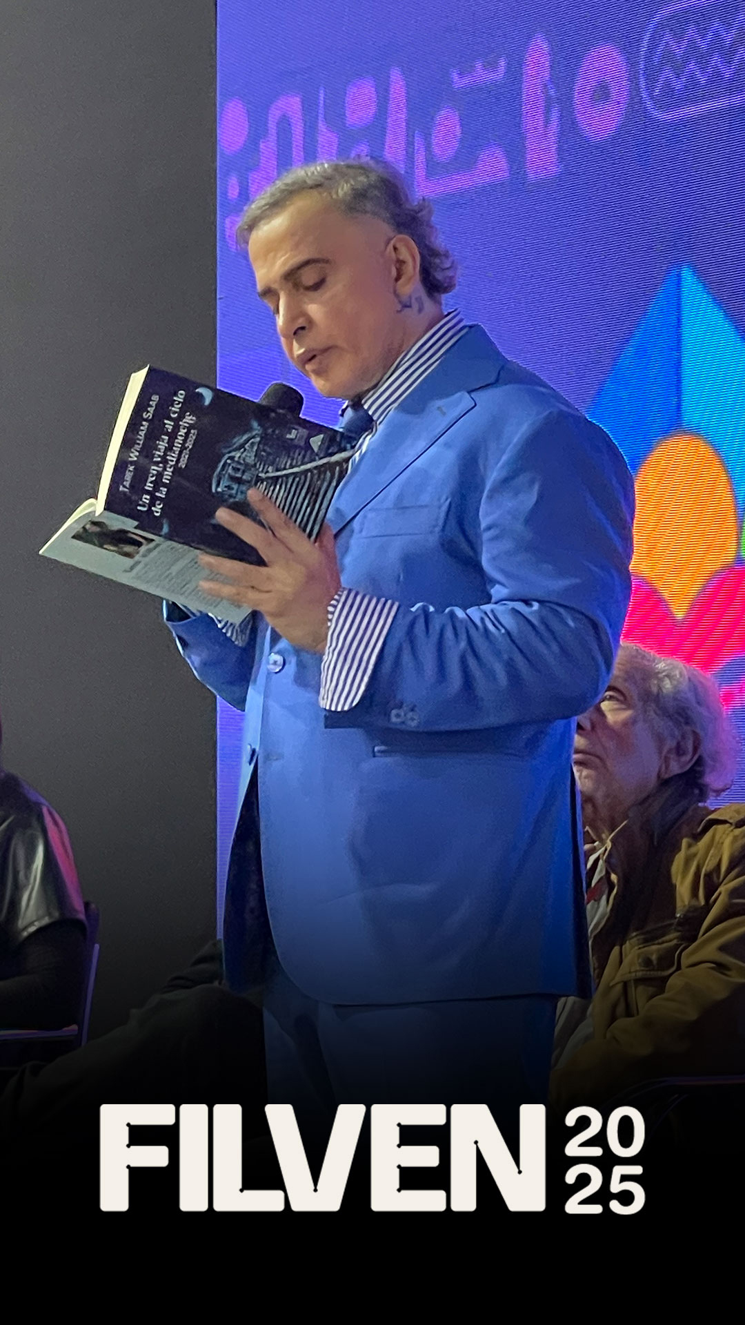 Libro más vendido en la Filven - Filven 2025 Tarek William Saab